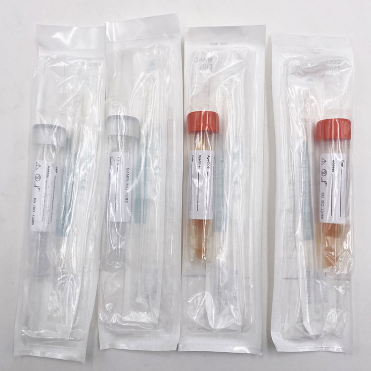 Throat Sample Collection Swab With Tube - 4 