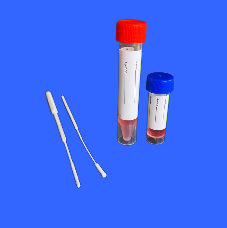 Throat Sample Collection Swab With Tube - 5