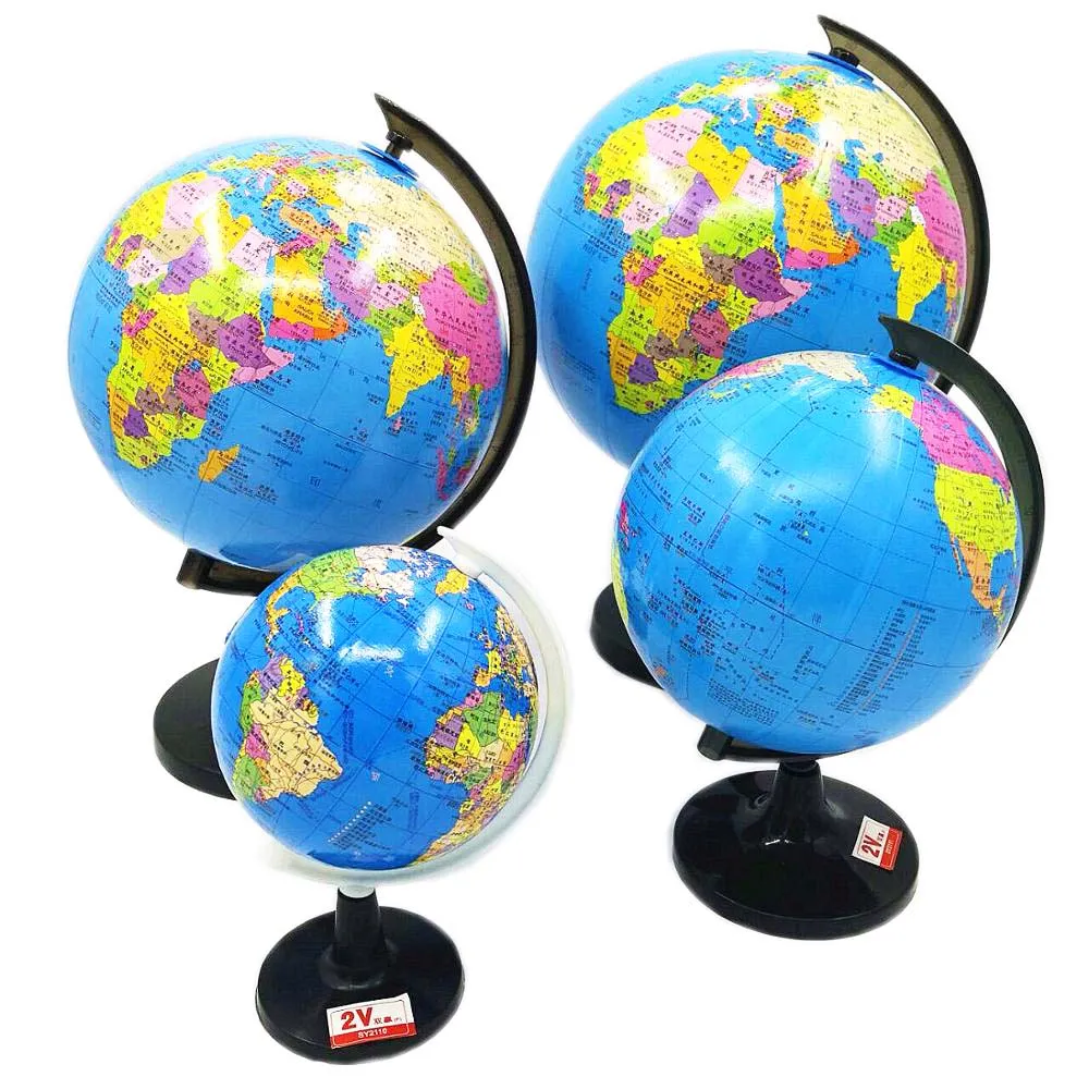 Pagtuturo ng Heograpiya ng Interactive World Map Globes