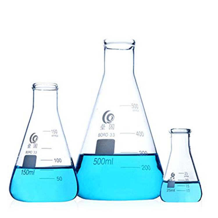 Glass Narrow Mouth Erlenmeyer Flask