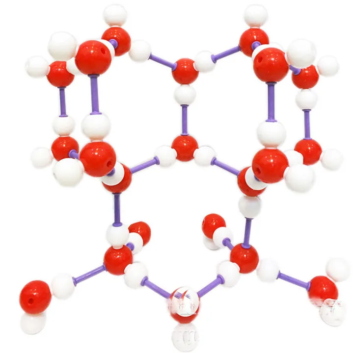 Molekulárna štruktúra modelu ICE H20, model A1