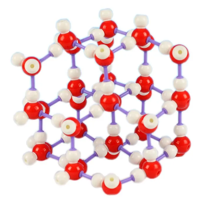 Modello di struttura molecolare ICE H20