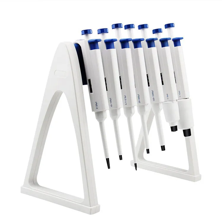 Supporto per pipette da laboratorio