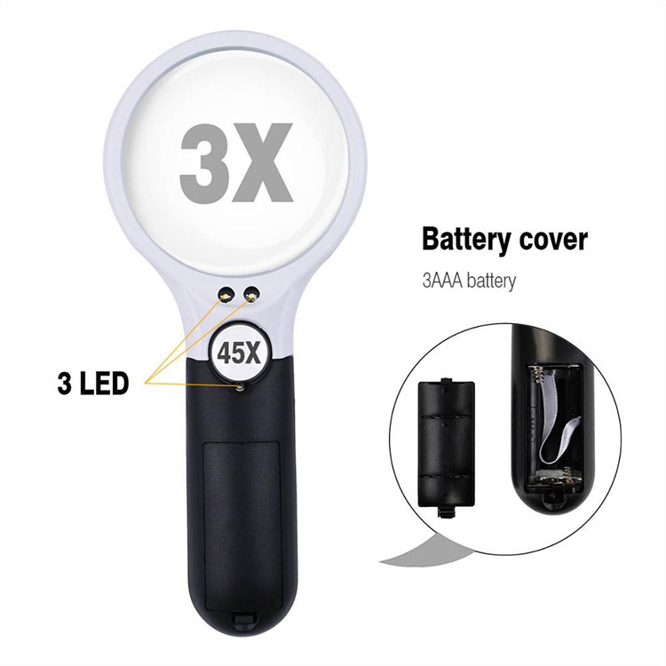 Magnifying Glasses With Led light - 2 