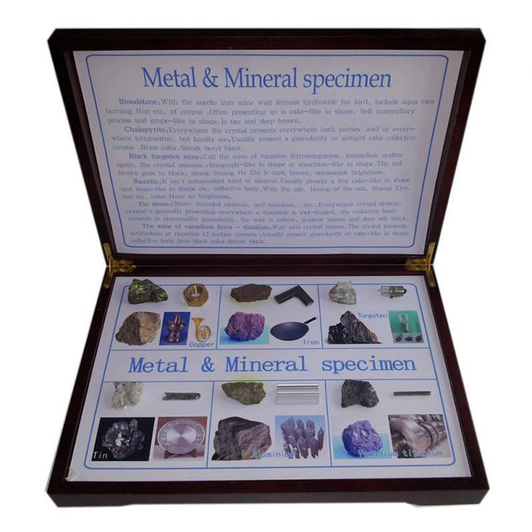 Metal və mineral nümunəsi