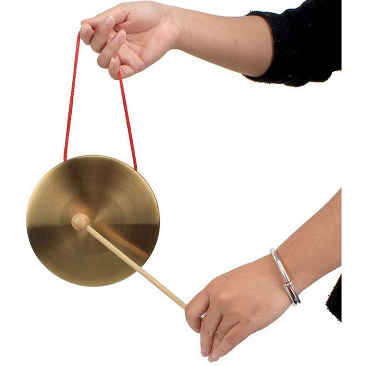 Mini Gongs tamburin-cymbaler