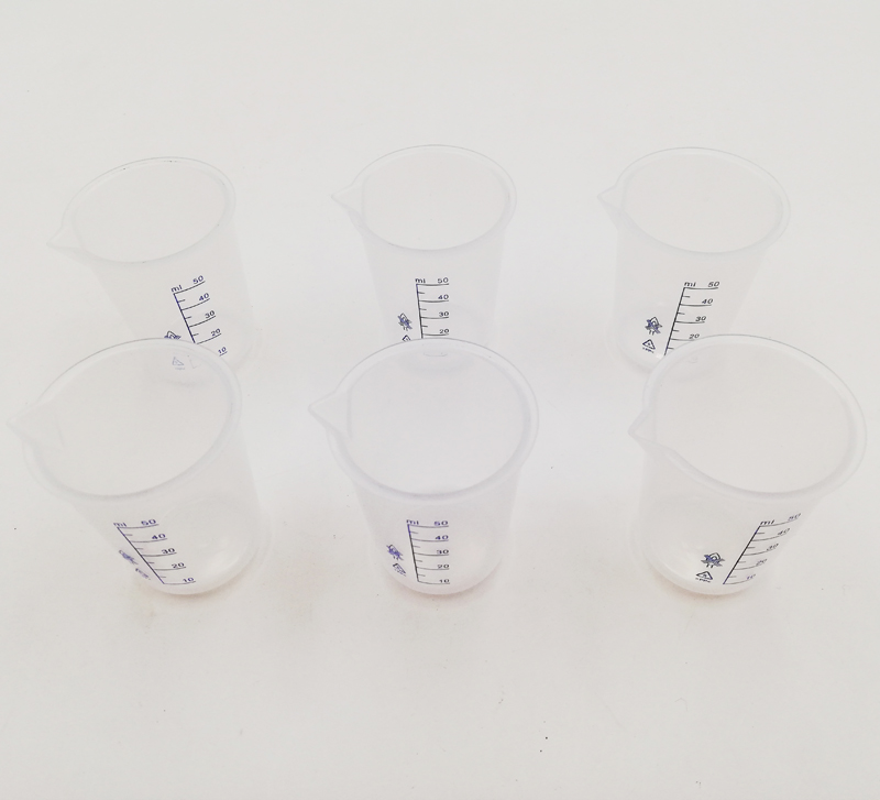 Πλαστικά ποτήρια με μπλε σήμανση - 5