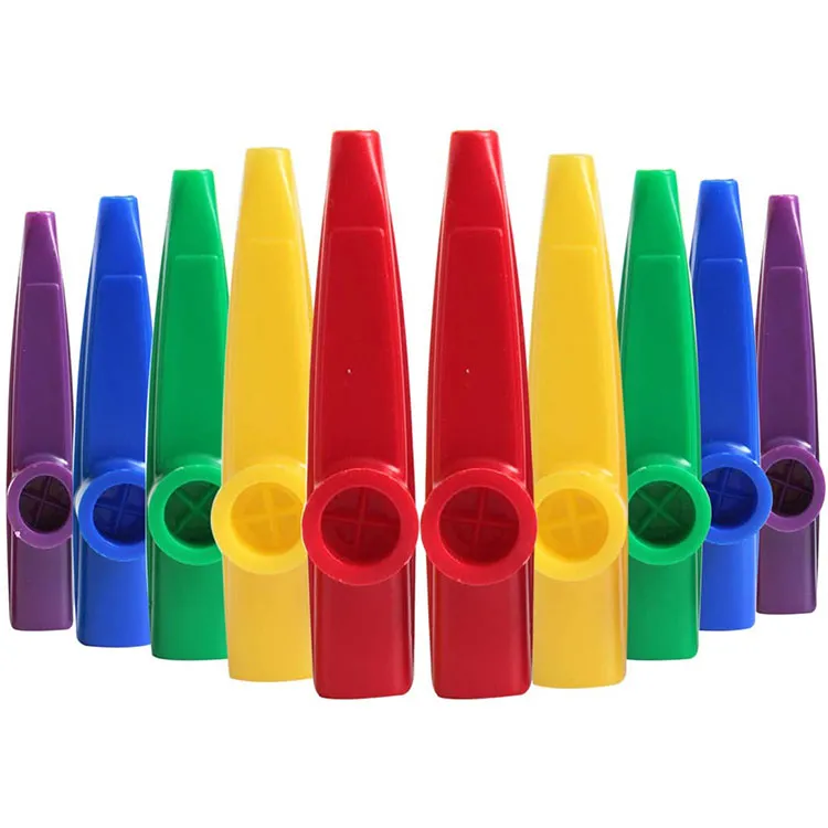 Kazoos en plastique