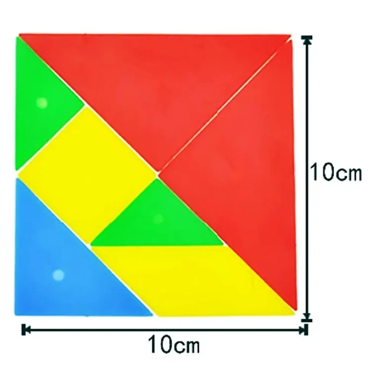 Plastikinis „Tangram“ galvosūkis