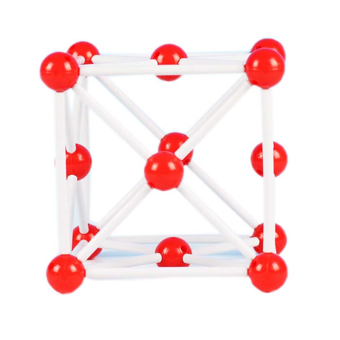 Model Struktur Kristal Karbon Fullerene