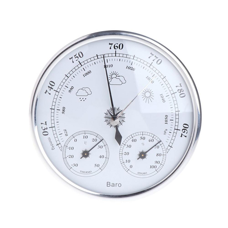 Weather Station 3 In 1 Barometer Thermometer Hygrometer - 0 