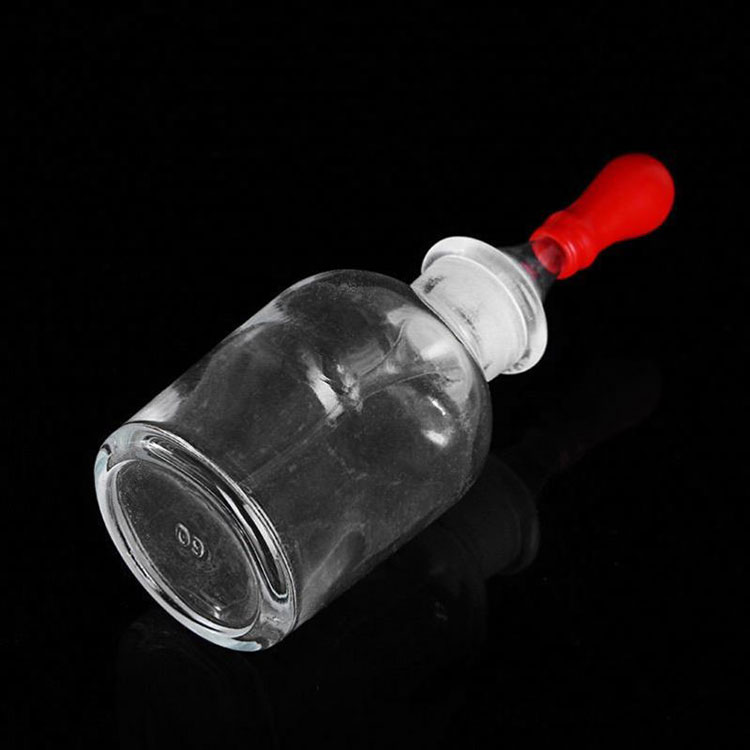 Λευκό γυάλινο μπουκάλι - 4 