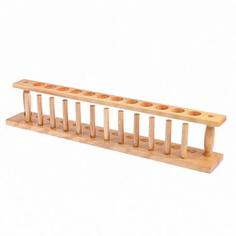 Wooden Test Tube Rack