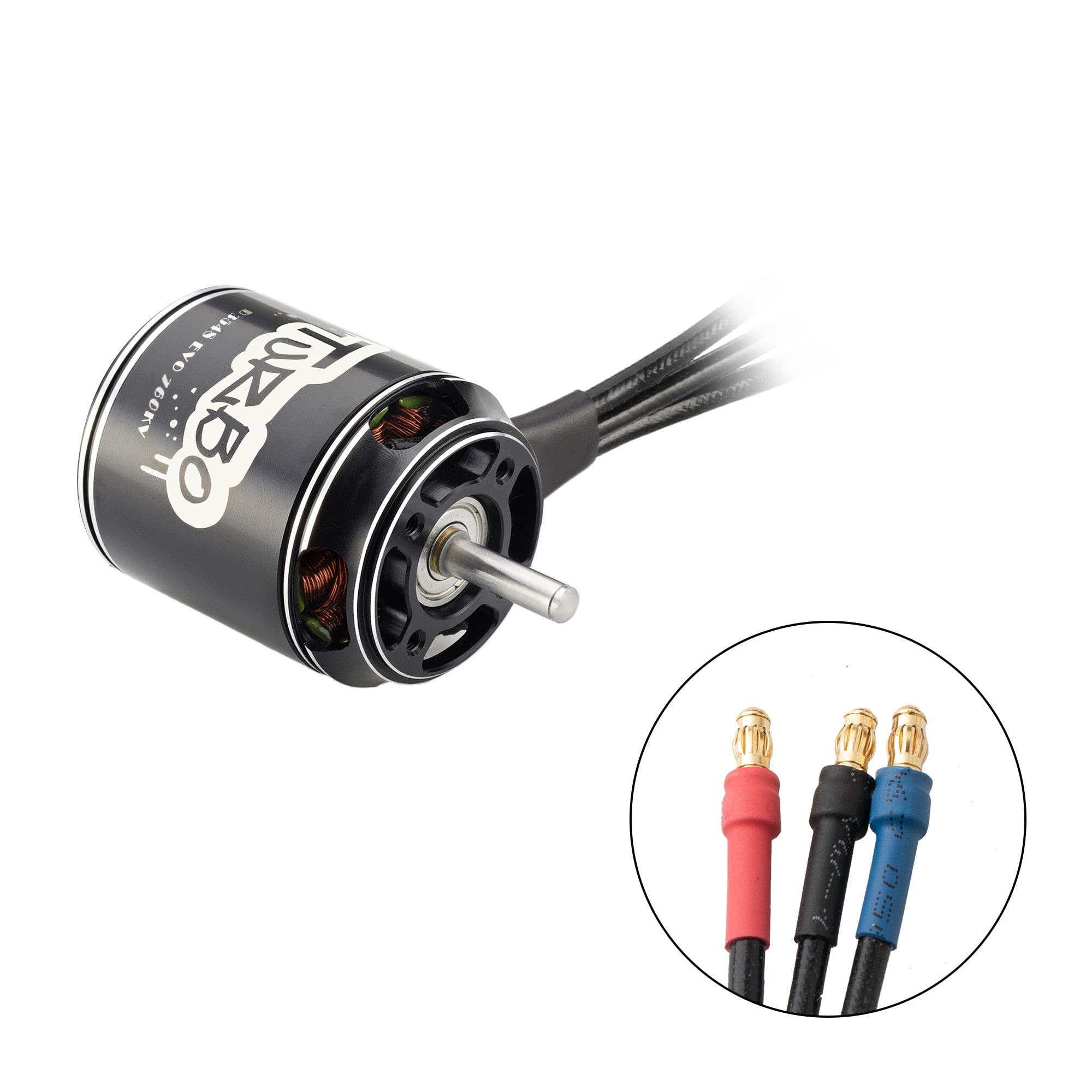 WinmetEuro Brushless Motor Silver D2826 Brushless Motor for RC Airplane for Rc Fixed‑wing Airplane for Drone for RC