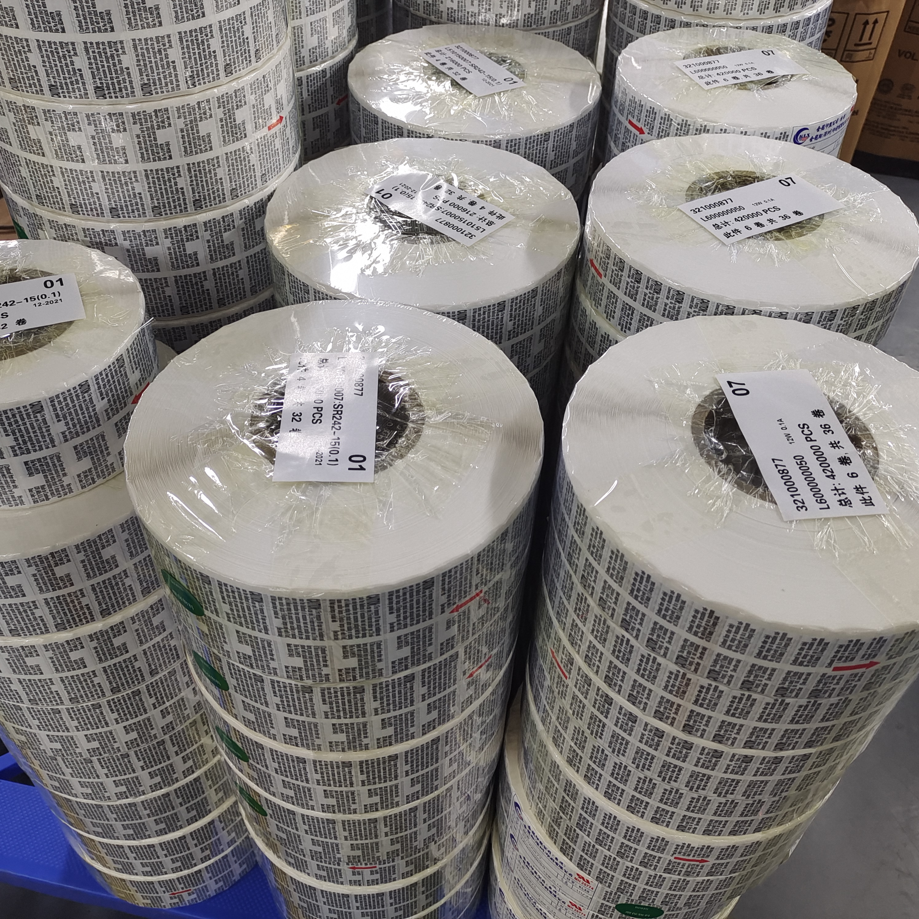 KLX printing company is delivering 3 millions of UL labels to Cambodia