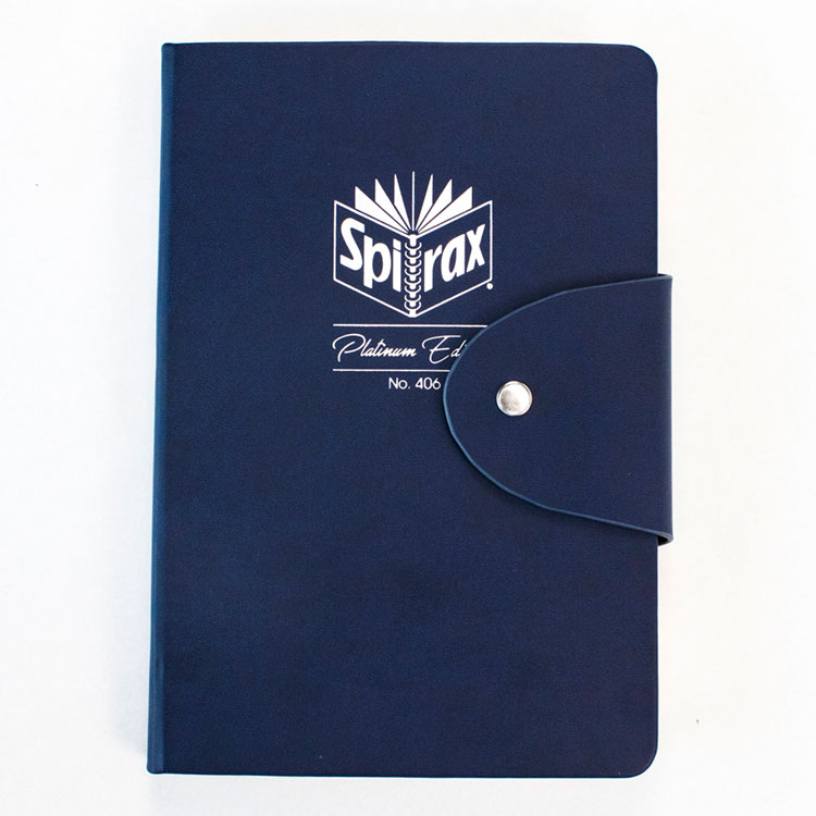 Notebooks with refillable leather covers