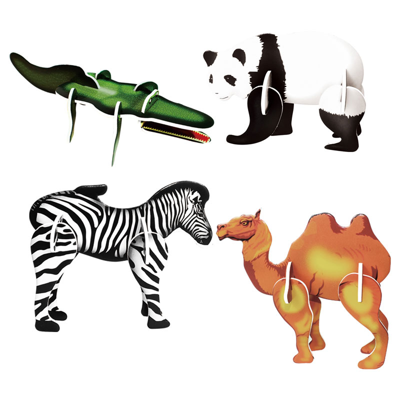 バルクファクトリーの3Dパズル動物