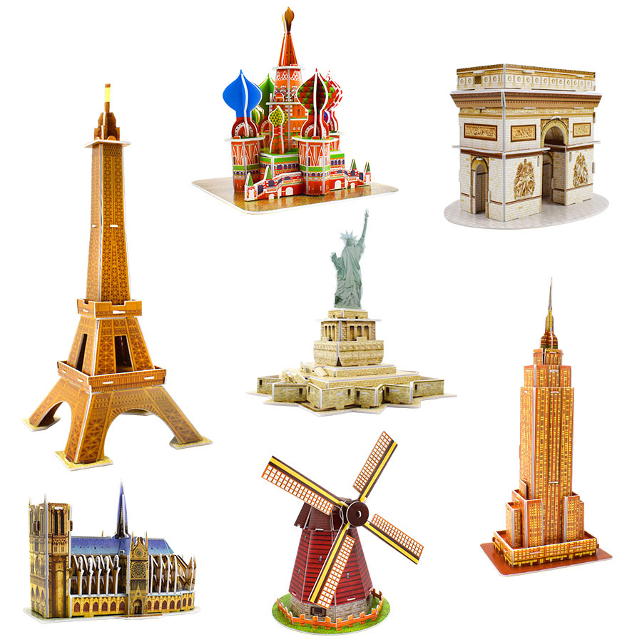 3D Puzzle Jigsaw Doll House Factory