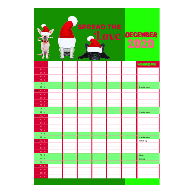 Stampa calendario personalizzato calendario desktop cinese