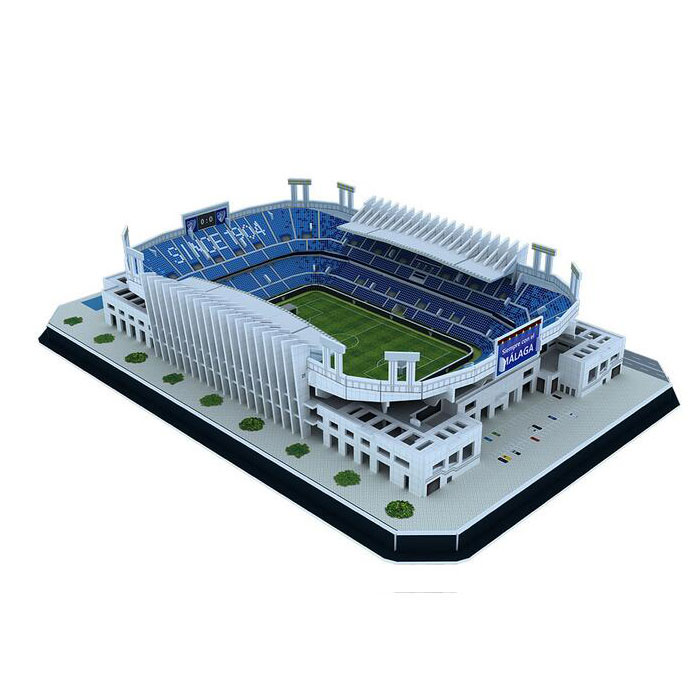 Rompecabezas 3D personalizados de estadios de fútbol