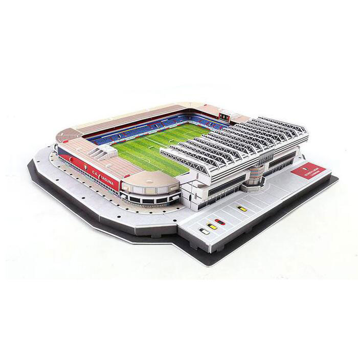 Puzzles 3D de stades de football personnalisés