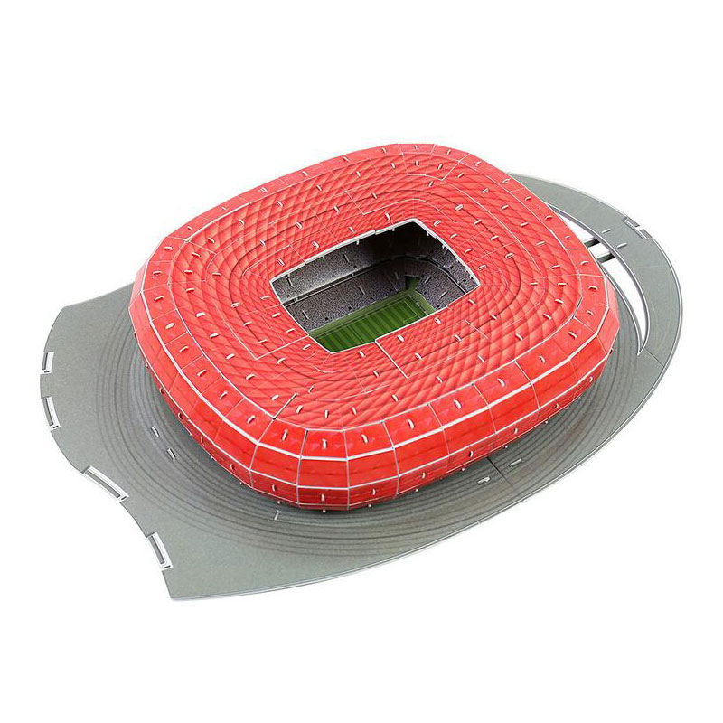 Puzzles 3D de stades de football personnalisés