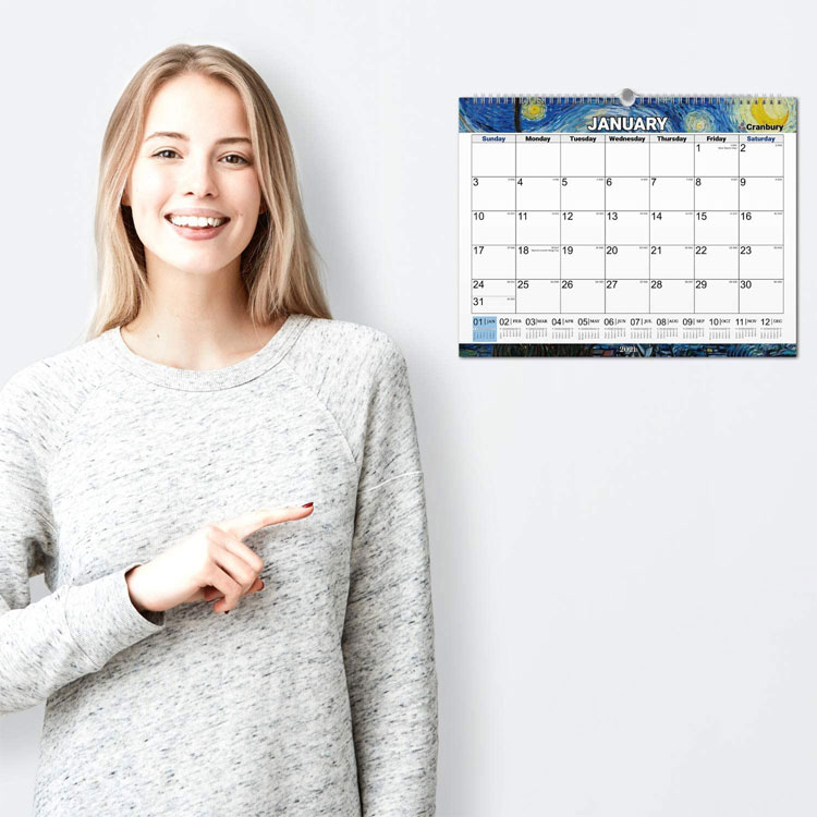 Custom Printing Wall Calendar 2020/ 2021 Desk Calendar Printing