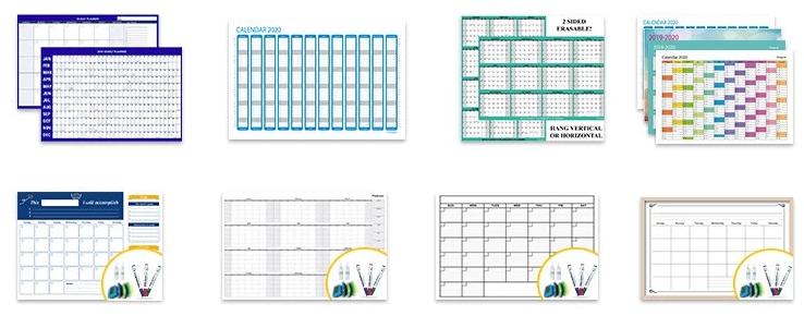 Wall Calendar Planner Printing Magnetic Calendar Custom