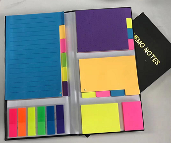 Personalized Memo Pad Sticky Notes Custom Logo Memo Pad Sticky Notes Book Set Customized