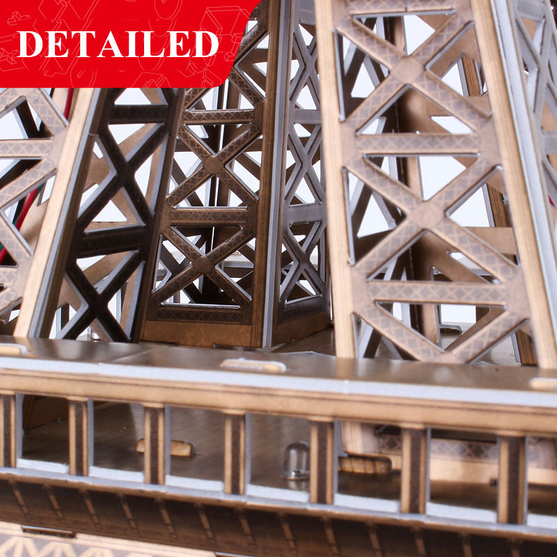 Rompecabezas 3D de la Torre Eiffel de bajo precio