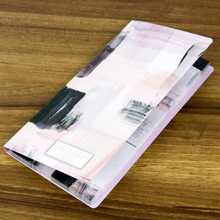 नवीन आगमन प्रिंटिंग फोल्डिंग मेमो पॅड सानुकूल स्टिकी नोट सेट