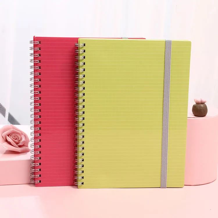 Patterned Pu Leather Notebook With Print Design