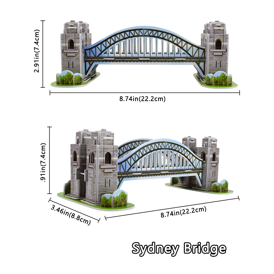 Puzzle 3D Building Gratis voorbeeld