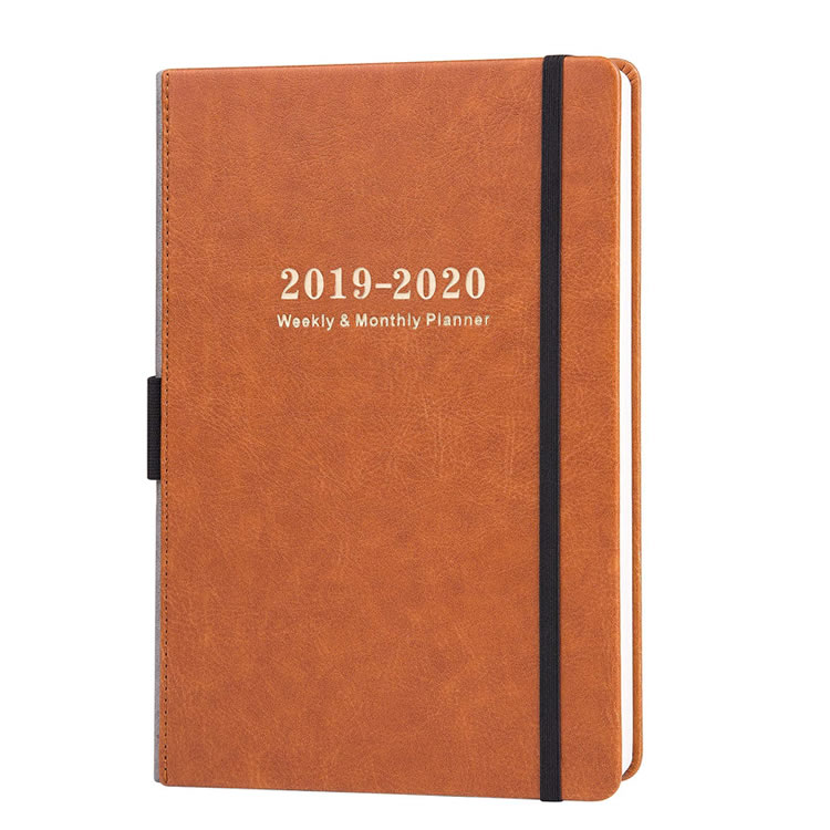 2021 Custom Agenda Planner - nahkainen muistikirja