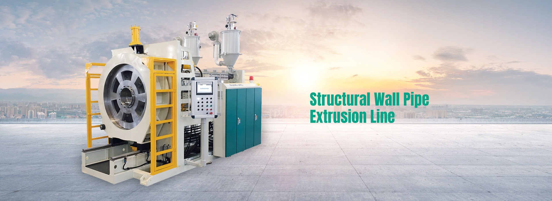 Structured Wall Pipe Extrusion Line