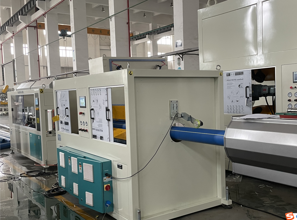 Haul-off and Cutting Machine for PE Pipe Extrusion Line