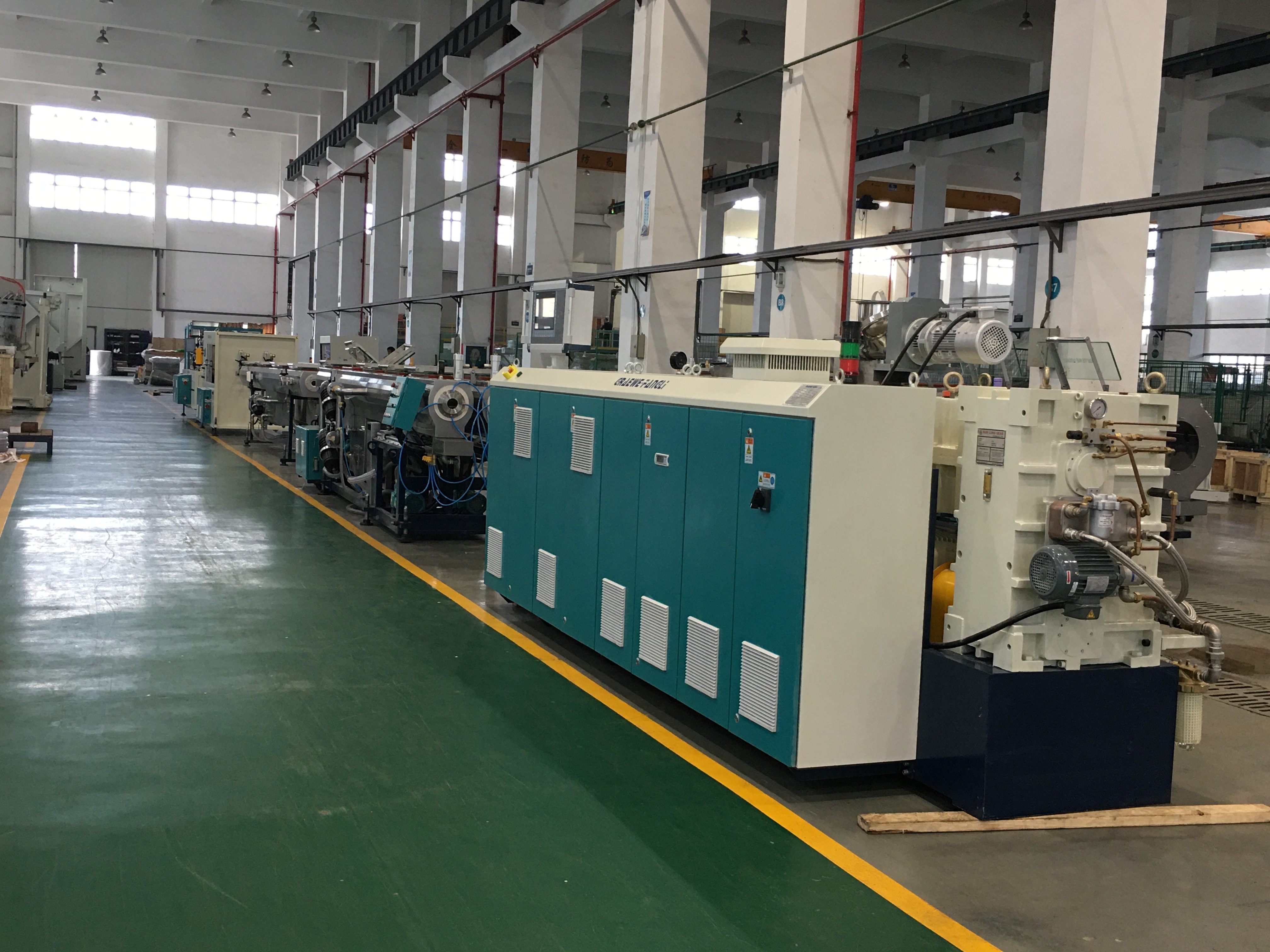 Composition and Function of PVC Pipe Extrusion Production Line