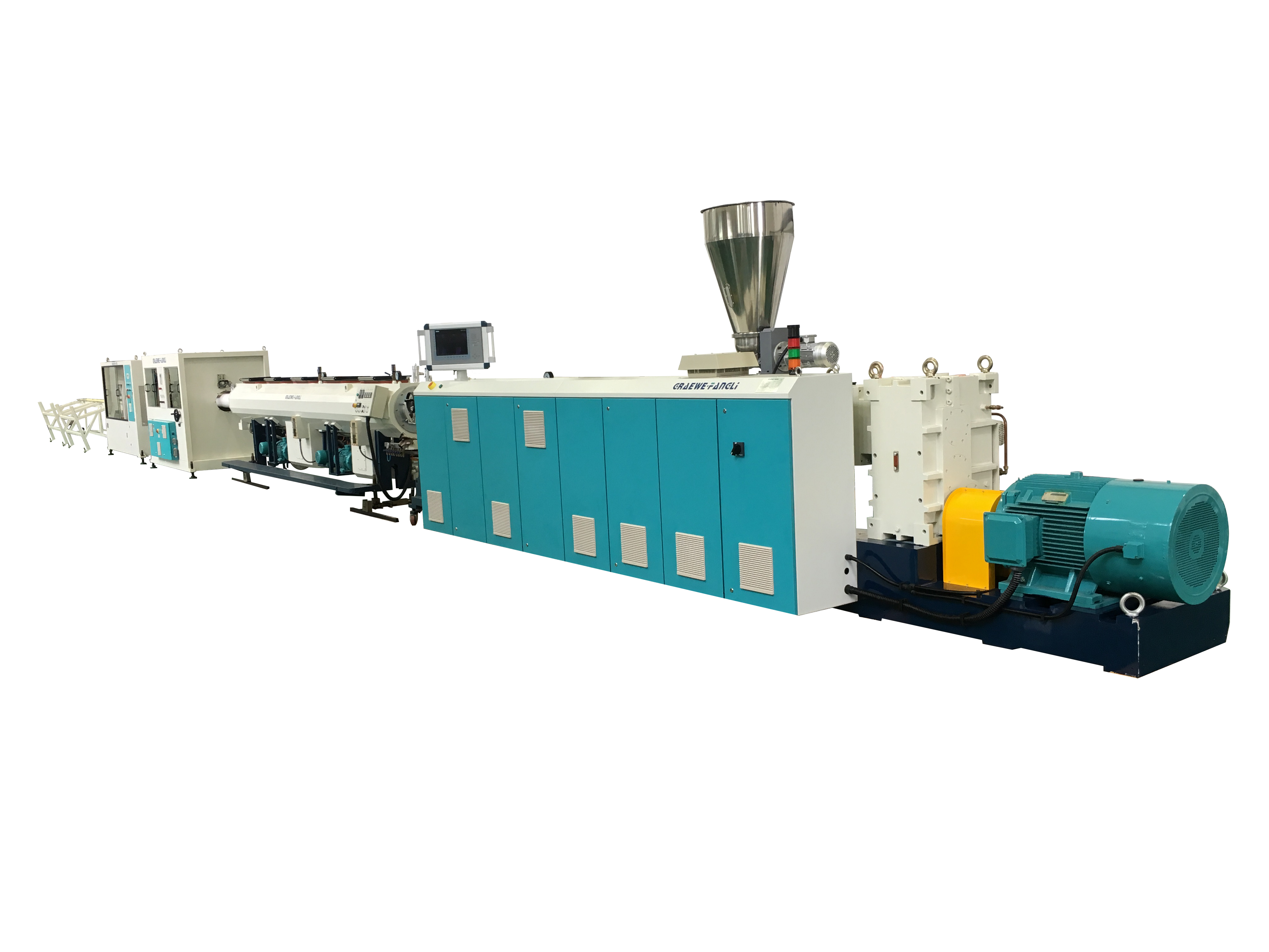Composition and Function of PVC Pipe Extrusion Production Line