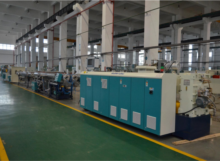 G Series PVC Two-Stand High Speed & High Efficiency Pipe Extrusion Line (PVC-U 75G-2)