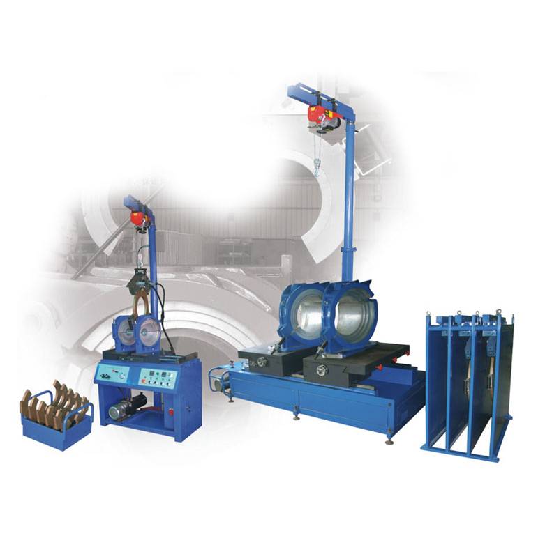 Angle Rusion Machine for Heat Preserving Pipe