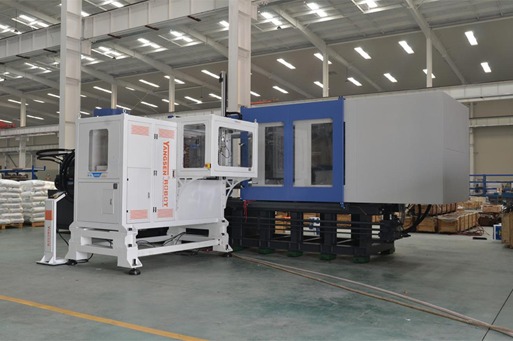 Fruit crate injection molding machine