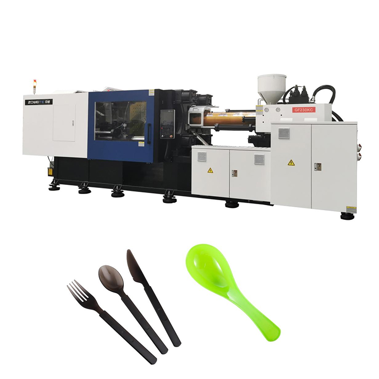 Knife,fork and spoon injection molding machine