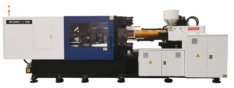 Precision high speed injection molding machine