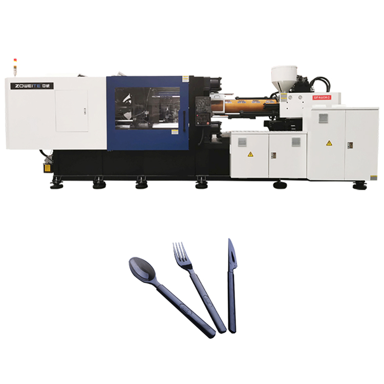 Plastic spoons injection moulding machine