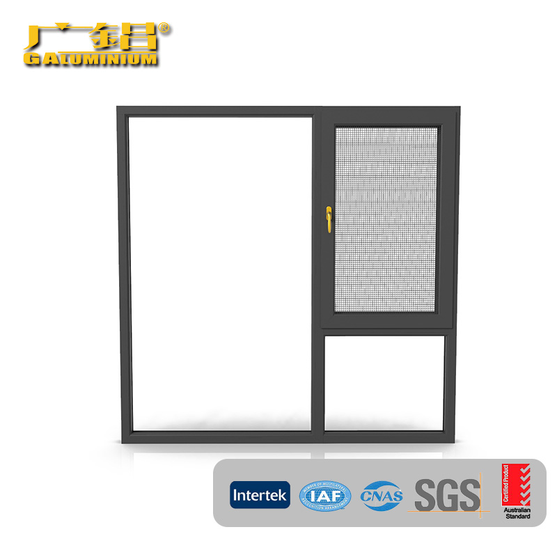 Aluminium Casement Windows With Hidden Screen - 10