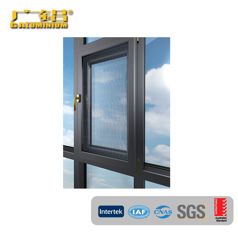 Aluminium Casement Windows With Hidden Screen - 5