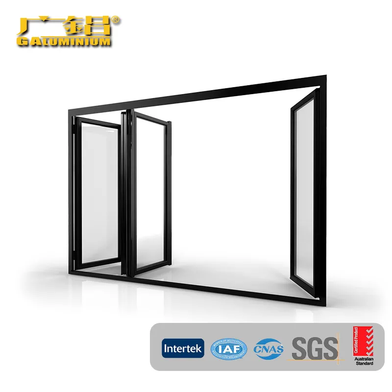 Aluminium folding door profiles