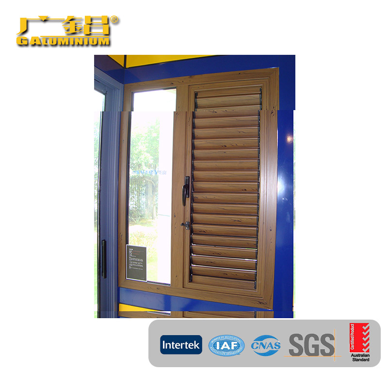 Durable hand-operated louver blind - 8 
