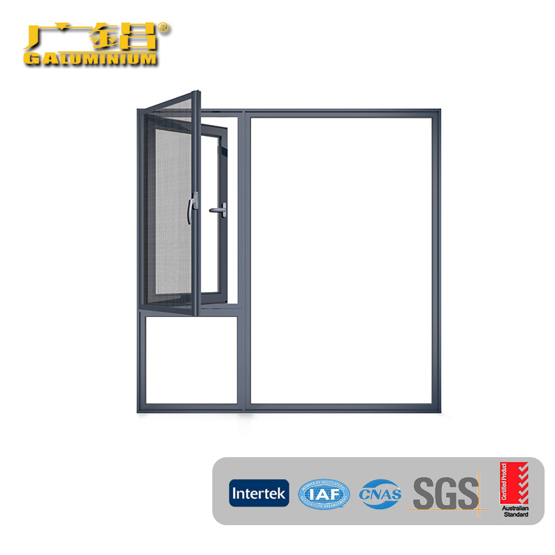 Economical Casement Window with Large Opening