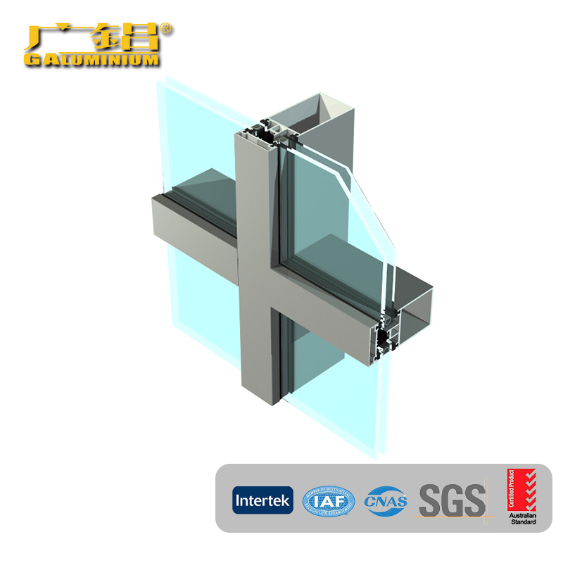 Energy-saving Curtain Wall With Invisible Frame